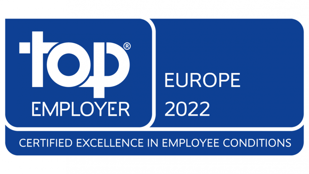 TOP Employer Europe 2022 Award