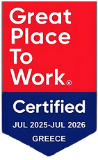 Great Place To Work " Certified Juk 2025-Jul 2026 | Greece